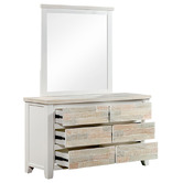 Southern Stylers 4 Piece Eunice Pine Wood Bedroom Furniture Set