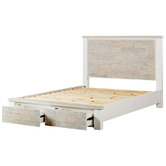 Southern Stylers 4 Piece Eunice Pine Wood Bedroom Set