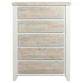 Southern Stylers 4 Piece Eunice Pine Wood Bedroom Set