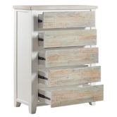 Southern Stylers 4 Piece Eunice Pine Wood Bedroom Set