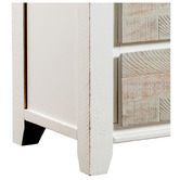 Southern Stylers 4 Piece Eunice Pine Wood Bedroom Set