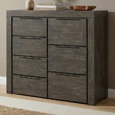 Southern Stylers Jessie Pine Wood 7 Drawer Chest