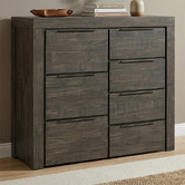 Southern Stylers Jessie Pine Wood 7 Drawer Chest
