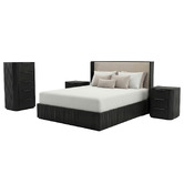 Southern Stylers 4 Piece Jazir II Bedroom Set