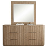 Southern Stylers Jazir 6 Drawer Chest with Mirror