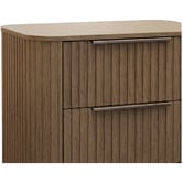 Southern Stylers Jazir 3 Drawer LED Bedside Table