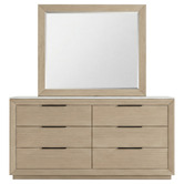 Southern Stylers Daelan 6 Drawer Chest with Mirror