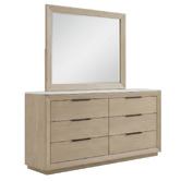 Southern Stylers Daelan 6 Drawer Chest with Mirror