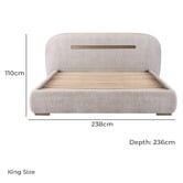 Southern Stylers Tavon Upholstered Bed Frame