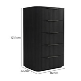 Southern Stylers Jazir 5 Drawer Tallboy
