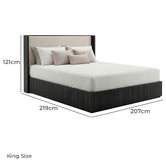 Southern Stylers 5 Piece Jazir Bedroom Set