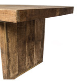 Lifestyle Traders Swazi 6 Seater Rectangular Mango Wood Dining Table ...