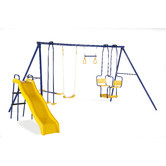 Plum 5 unit Swing and Slide Set