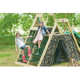Plum Plum Climbing Pyramid with Slide Play Centre