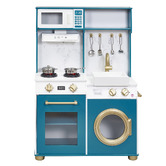 Plum Plum Bakehouse Wooden Play Kitchen with Fridge