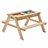Plum Sand &amp; Water Picnic Table