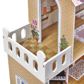 Plum Plum 3 Storey Doll House with Furniture