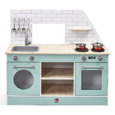 Plum Plum 2-in-1 Play Street Food Truck &amp; Kitchen Set