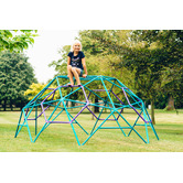 Plum Teal &amp; Purple Phobos Metal Climbing Dome