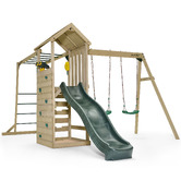 Plum Plum Lookout Tower with Monkey Bars &amp; Swings