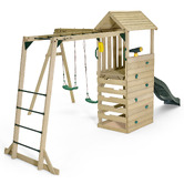 Plum Plum Lookout Tower with Monkey Bars &amp; Swings