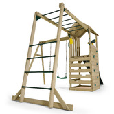 Plum Plum Lookout Tower with Monkey Bars &amp; Swings