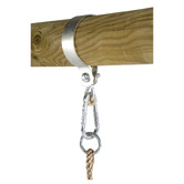Plum Plum Play Double Wooden Swing Set