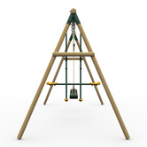 Plum Plum Play Double Swing Set with Glider
