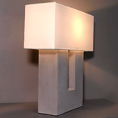 Fabrizia Lighting 50cm Concrete Table Lamp