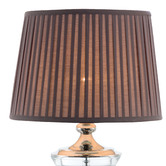 Fabrizia Lighting 75cm Genora Crystal Table Lamp