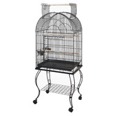Bono Fido 61cm Dome Open Top Parrot Cage with Stand