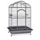 Bono Fido Silverado Dome Parrot Cage in Black Vein