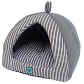 Bono Fido Pyramid Medium Bed Striped Suede