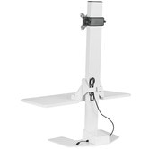 Canohm EDT10 Single Monitor Stand with Adjustable Keyboard Tray