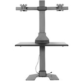 Canohm EDT10 Dual Monitor Stand with Keyboard Tray
