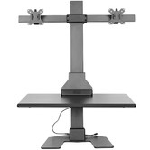 Canohm EDT10 Dual Monitor Stand with Keyboard Tray