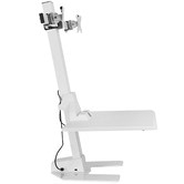 Canohm EDT10 Dual Monitor Stand with Keyboard Tray