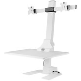 Canohm EDT10 Dual Monitor Stand with Keyboard Tray