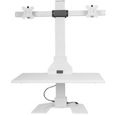 Canohm EDT10 Dual Monitor Stand with Keyboard Tray