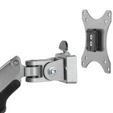 Canohm Grey Ergovida Gas Spring Single Monitor Arm