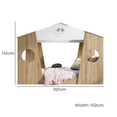 Second Tale Meza Tree House Single Bed