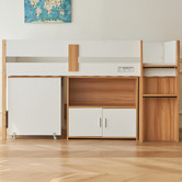 Second Tale Narrabeen Single Pine Wood Mid Sleeper Bed