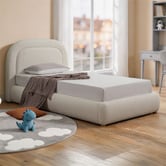 Second Tale Eden Boucle King Single Bed Frame