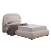 Second Tale Eden Boucle King Single Bed Frame
