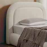 Second Tale Eden Boucle King Single Bed Frame