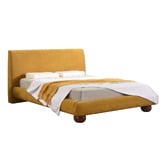 Second Tale Noa Chenille Queen Bed Frame