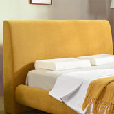 Second Tale Noa Chenille Queen Bed Frame