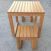 Beccali Furniture Exemplar 3 Piece Outdoor Table Set