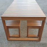 Beccali Furniture 6 Seater Exemplar 3 Piece Outdoor Table Set