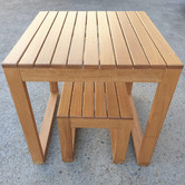 Beccali Furniture Exemplar 3 Piece Outdoor Table Set